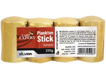 Carp expert pelety silver planktonové tablety 4 ks 210 g - banán