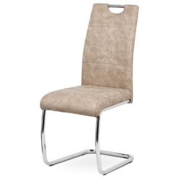 Jedálenská stolička Autronic 44x98 cm béžová látka HC-483 CRM3