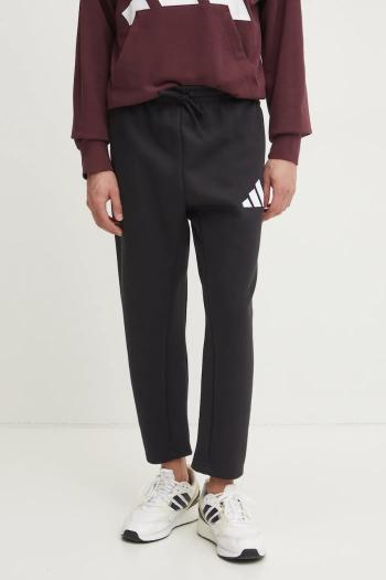 Tepláky adidas Future Icons čierna farba, jednofarebné, JD4910