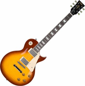 Vintage V100 HB Flame Honeyburst Elektrická gitara