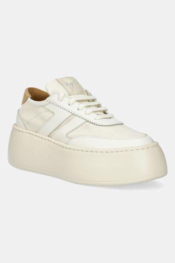 Tenisky Giuseppe Zanotti Alma dámske, béžová farba, RS50006.001