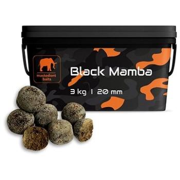 Mastodont Baits Boilie Black Mamba 3 kg (RYB018421nad)