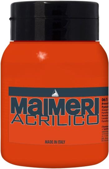 Maimeri Acrilico Akrylová farba Pyrrole Orange 061 500 ml 1 ks