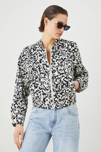 Ľanová bomber bunda Medicine viac farieb, prechodná, oversize