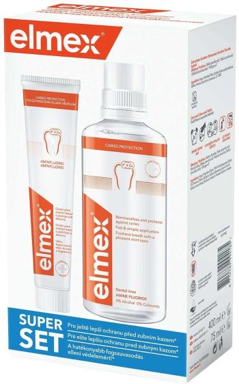 ELMEX Caries Protection ústna voda 400 ml + Caries Protection zubná pasta 75ml