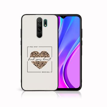 MY ART Silikónový obal Xiaomi Redmi 9 WILD HEART (241)