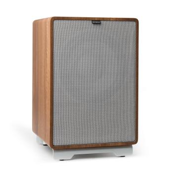 Numan RetroSub, aktívny subwoofer, 25,4 cm (10"), orech, sivý poťah