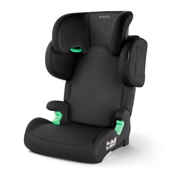 Babify FlexiFit Premium autosedačka, 3-12 rokov, skladacia, ISO-Fix, nastaviteľná opierka hlavy bokov, umývateľná
