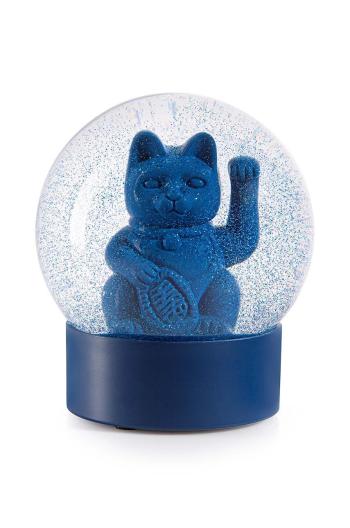 Dekorácia Donkey Maneki Neko Lucky Globe Blue