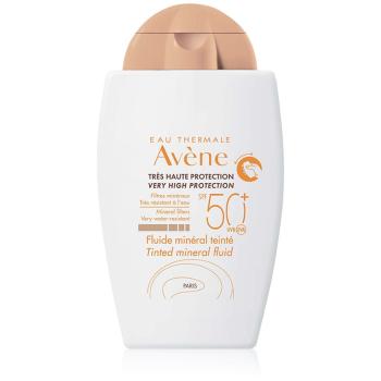 Avène Sun Minéral ochranný tónovací fluid bez chemických filtrov SPF 50+ tinted 40 ml