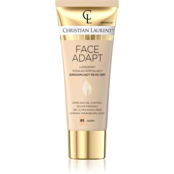 Christian Laurent Face Adapt bőrsimító hatású hidratáló alapozó árnyalat 01 Ivory 30 ml