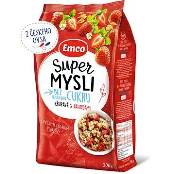 Emco Super mysli bez pridaného cukru s jahodami 500 g (8595229918967)