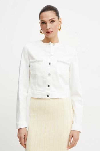 Bunda Guess JULIANA biela farba, prechodná, W5GN68 D5N71