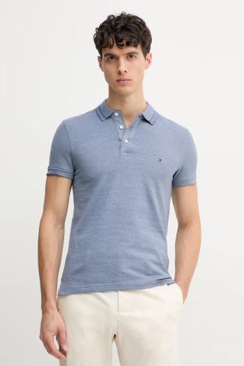 Bavlnené polo tričko Tommy Hilfiger jednofarebný