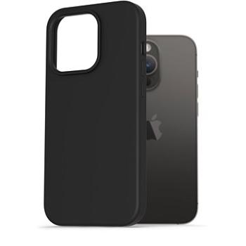AlzaGuard Premium Liquid Silicone Case na iPhone 14 Pro čierny (AGD-PCS0104B)
