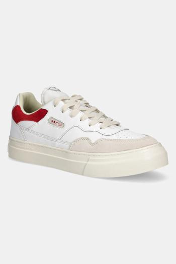 Tenisky Stepney Workers Club Pearl Leather pánske, biela farba, YA20410