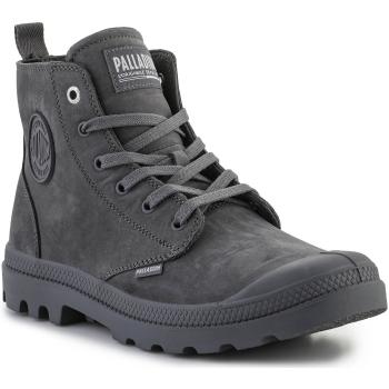 Palladium  Pampa HI ZIP NBK 06440-028-M  Členkové tenisky Šedá