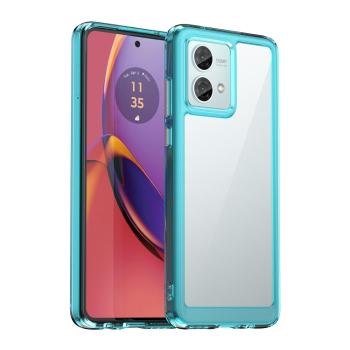 CRYSTAL Ochranný kryt pre Motorola Moto G84 5G tyrkysový