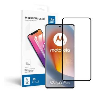 Blue Star Motorola Edge 50 Fusion tempered glass kijelzővédő üvegfólia, fekete