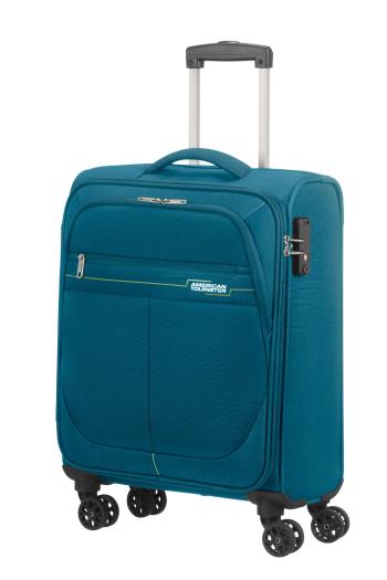 American Tourister Deep Dive Spinner puhafedeles kabin méretű Bőr...