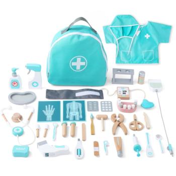 UMU Toys Deluxe doctor's set aktivity hračka z dreva 3y+ 1 ks