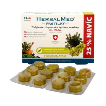 Herbalmed Dr.Weiss šalvia ženšen extrakt 20 bylín a vit.C 30 ks