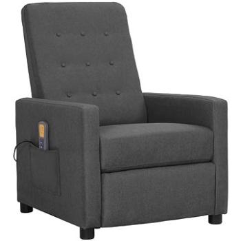 Shumee polohovacie svetlo sivé textil, 338990