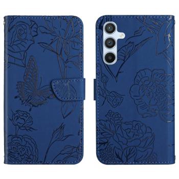 ART BLOSSOM Peňaženkový obal pre Samsung Galaxy A26 modrý