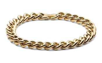Daniel Wellington Dámsky pozlátený náramok Chunky Chain DW00400848