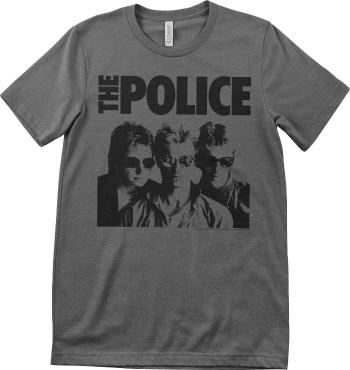 The Police Tričko The Police Unisex Dark Grey XL