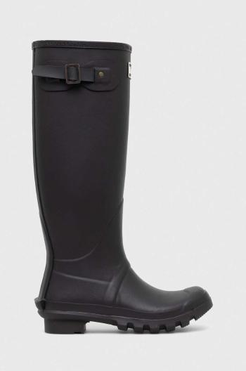 Gumáky Barbour Bede dámske, čierna farba, LRF0043BK11
