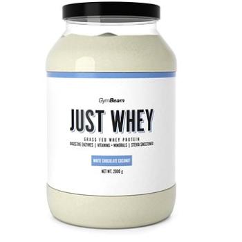 GymBeam Protein Just Whey 2000 g, white chocolate coconut (8588007709451)