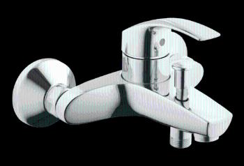 Vaňová batéria GROHE Eurosmart New bez sprchového setu chróm 33300002