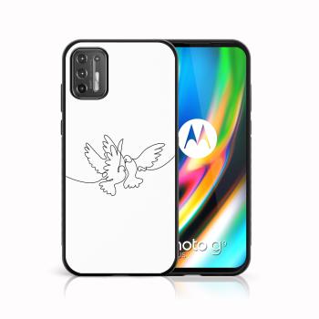 MY ART Silikónový kryt Motorola Moto G9 Plus DOVE (031)