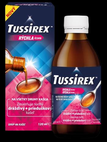 TUSSIREX Sirup na kašeľ 120 ml