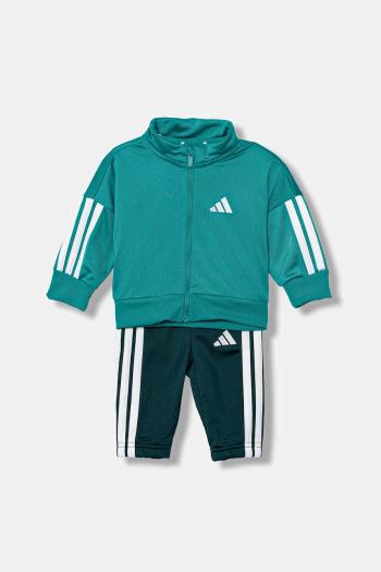 Detská tepláková súprava adidas tyrkysová farba, JM0896