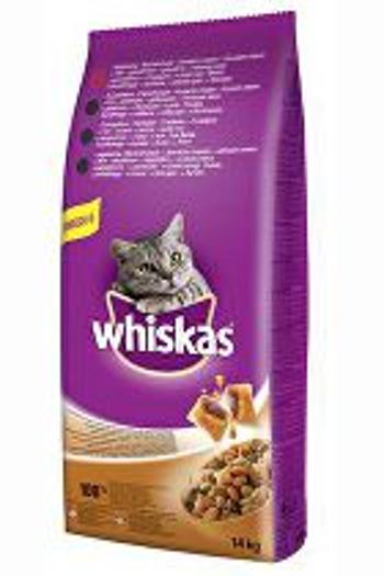 Whiskas Dry s hovädzím mäsom 14kg