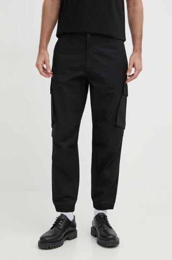 Bavlnené nohavice Armani Exchange čierna farba, 3DZP55 ZN3MZ