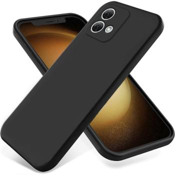 RUBBER Ochranný kryt pre Motorola Moto G84 5G čierny