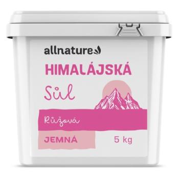 ALLNATURE Himalájska soľ ružová jemná 5 kg