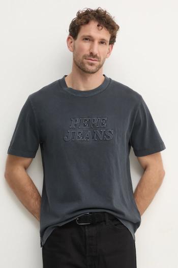 Bavlnené tričko Pepe Jeans DARIUS TEE pánske, s nášivkou, PM509723