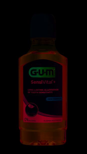 GUM SensiVital+ Ústna voda na citlivé zuby s CPC 0,07% 300 ml