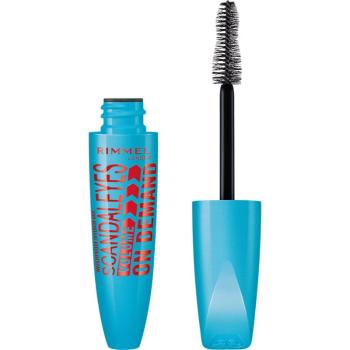 Rimmel ScandalEyes Volume On Demand vodeodolná riasenka pre objem odtieň 001 Black 12 ml