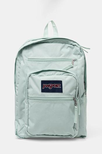 Ruksak Jansport Big Student zelená farba, veľký, jednofarebný, EK0A5BAH7K21