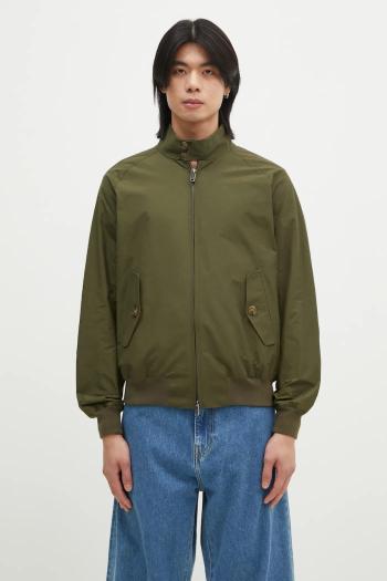 Bunda Baracuta G9 Cloth pánsky, zelená farba, prechodná, BRCPS0001