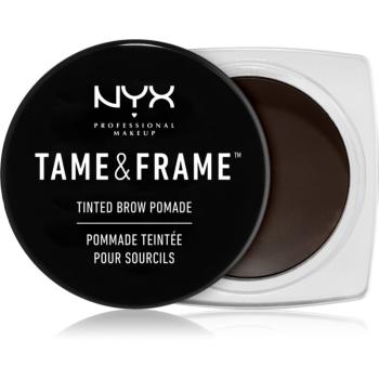 NYX Professional Makeup Tame & Frame Brow pomáda na obočie odtieň 05 Black 5 g