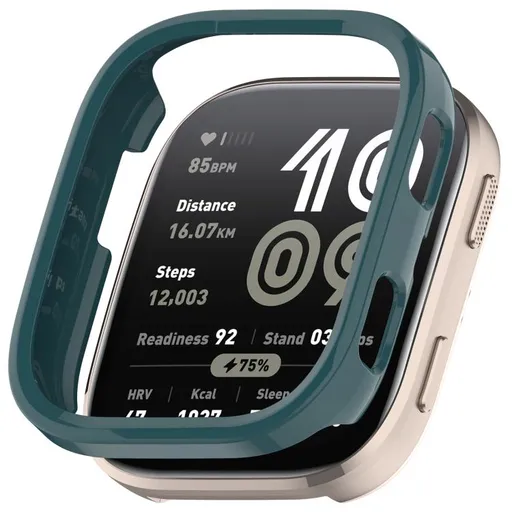 PC HALF COVER Plastový kryt Amazfit Bip 6 tmavozelený