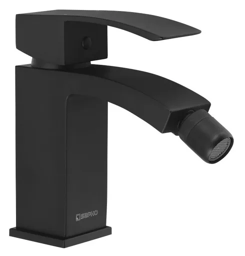 SAPHO - GINKO 35 stojánkova bidetová batéria, čierna mat 1101-03B