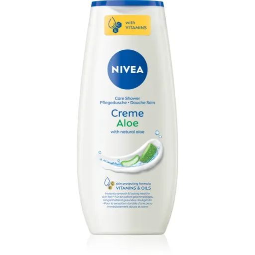 NIVEA Creme Aloe upokojujúci sprchový gél 250 ml