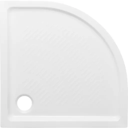 Sprchová vanička štvrťkruhová Multi 80x80 cm akrylát ABSNEW80S